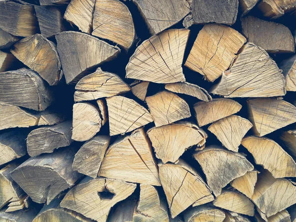 Combined Firewood Hearth — Stock Photo, Image