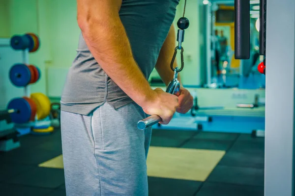 Bodybuilder Gym — Stock Photo, Image