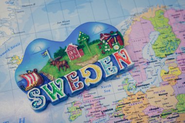 İsveç'ten Hatıra mıknatıs