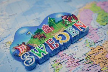 İsveç'ten Hatıra mıknatıs