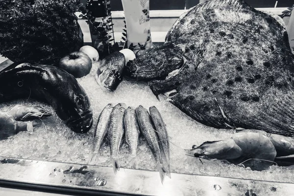 Frischer Fisch Meeresrestaurant — Stockfoto