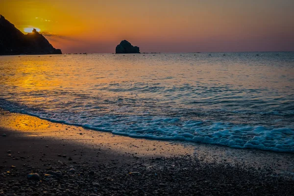Морський Пляж Сході Сонця — стокове фото