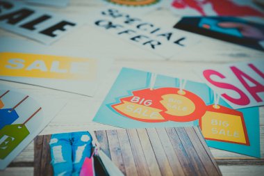 Mevsimlik satış tema arka plan