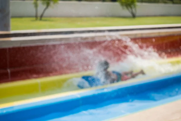 Parque aquático infantil no resort — Fotografia de Stock