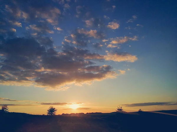 Güzel bir akşam sunset — Stok fotoğraf