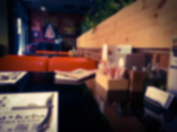 Innenraum Café Verschwommener Hintergrund — Stockfoto