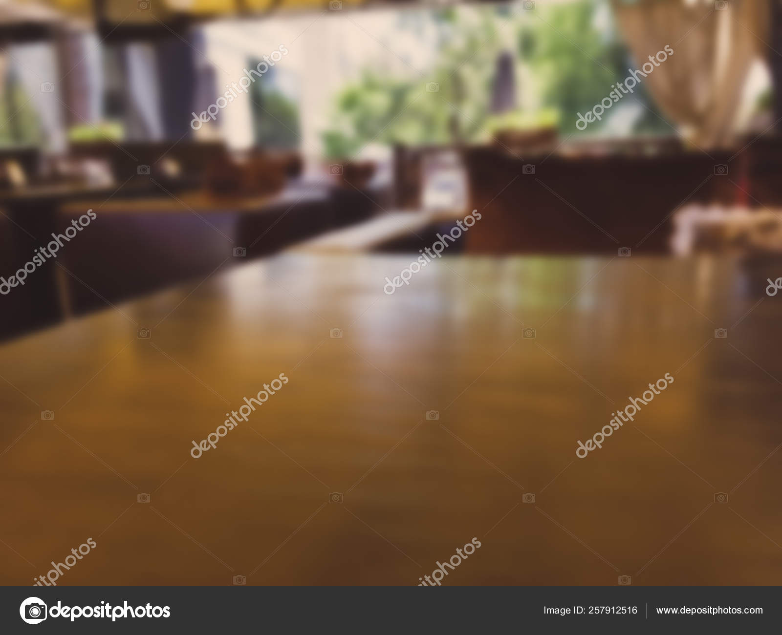 インテリアのカフェ 背景をぼかした写真 ストック写真 C llm