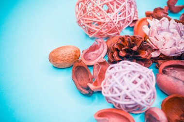 Dekoratif spa elemanları arka plan