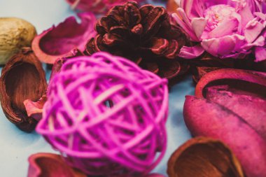 Dekoratif spa elemanları arka plan