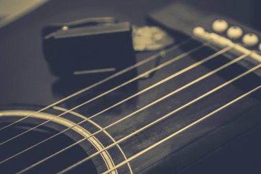 Arka plan olarak bir tema gitar