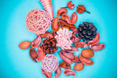 Dekoratif spa elemanları arka plan