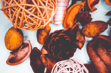 Dekoratif spa elemanları arka plan