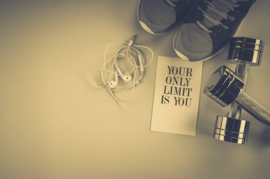 Farklı renkli Spor Ekipmanları