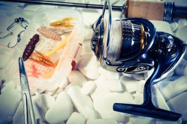 Mücadele Balık tutma - balık tutma iplik