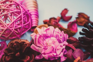 Dekoratif spa elemanları arka plan