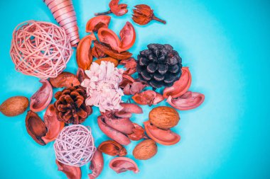 Dekoratif spa elemanları arka plan