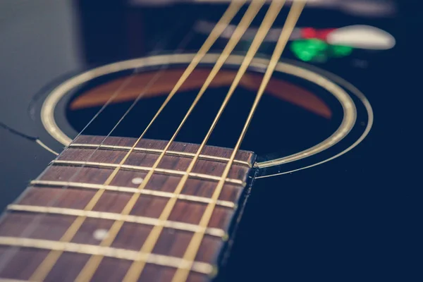 Guitarra acústica — Foto de Stock