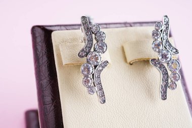 Taşlar Gümüş Küpe