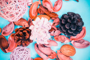 Dekoratif spa elemanları arka plan