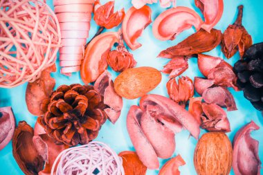 Dekoratif spa elemanları arka plan