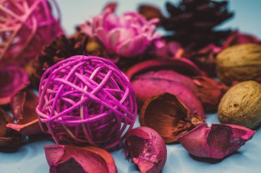 Dekoratif spa elemanları arka plan