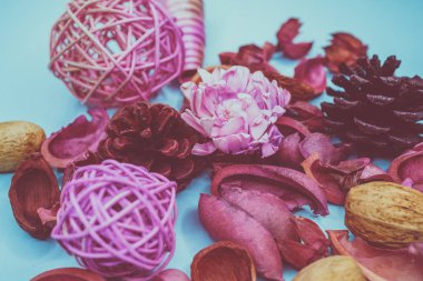 Dekoratif spa elemanları arka plan