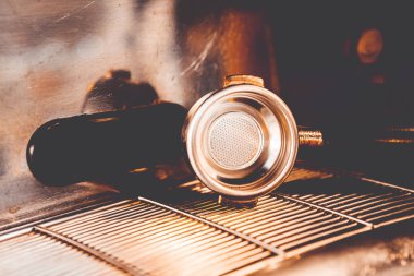 kahve bir kahve makinesinde hazırlanır