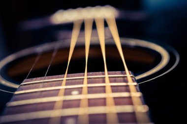 Arka plan olarak bir tema gitar