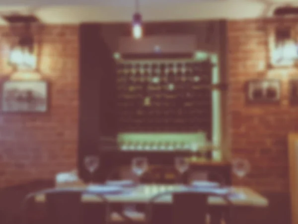 インテリアのカフェ 背景をぼかした写真 — ストック写真
