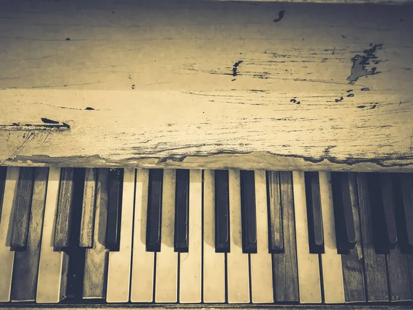 Chaves Velho Piano — Fotografia de Stock