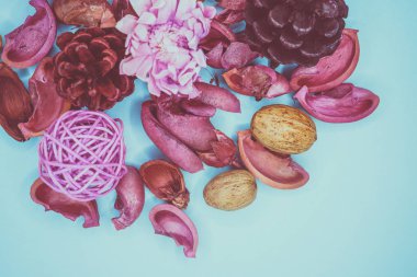 Dekoratif spa elemanları arka plan