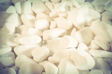 Arka plan beyaz çakıl