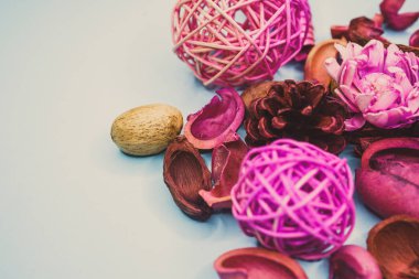 Dekoratif spa elemanları arka plan