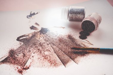 Moda illüstrasyonlar kavramı. Resim