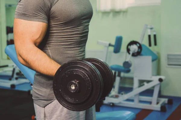 Culturista Gimnasio —  Fotos de Stock