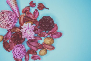 Dekoratif spa elemanları arka plan