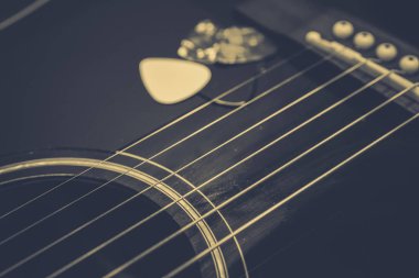 Arka plan olarak bir tema gitar