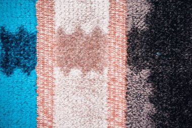 Arka planını çeşitli kumaşlar