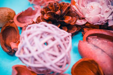 Dekoratif spa elemanları arka plan