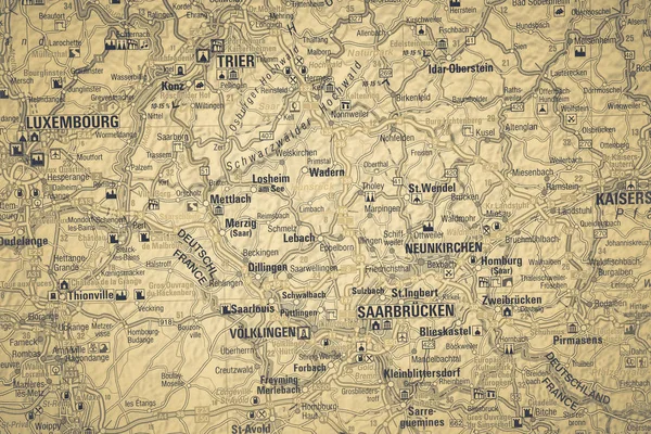 Mapa de Europa. El concepto de viajar por Europa — Foto de Stock