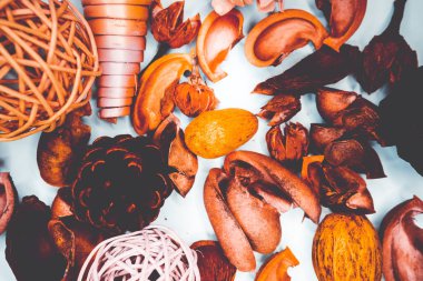 Dekoratif spa elemanları arka plan