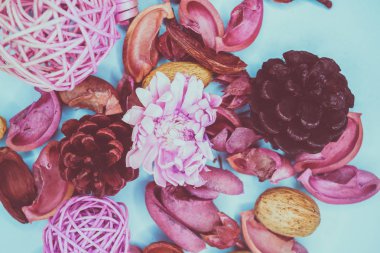 Dekoratif spa elemanları arka plan