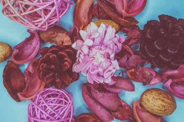 Dekoratif spa elemanları arka plan