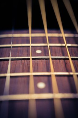 Arka plan olarak bir tema gitar