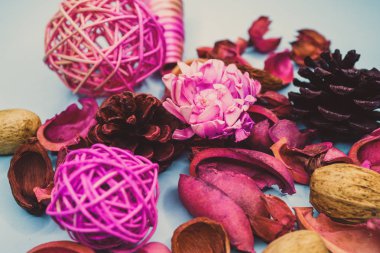 Dekoratif spa elemanları arka plan