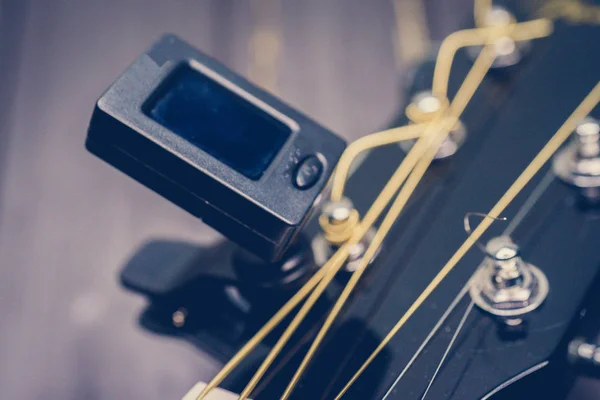 Guitarra acústica — Fotografia de Stock