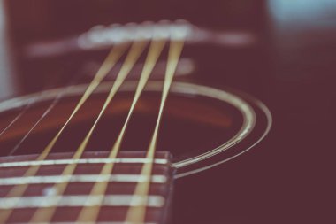 Arka plan olarak bir tema gitar