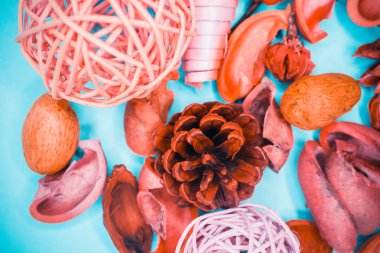 Dekoratif spa elemanları arka plan