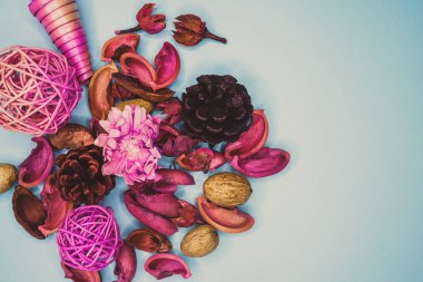 Dekoratif spa elemanları arka plan