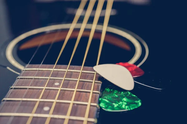 Akoestische gitaar — Stockfoto